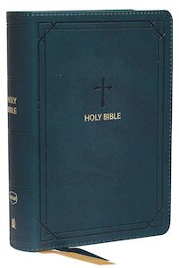 NKJV End-of-verse Reference Bible - Teal