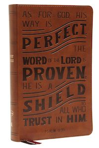N Kjv: NKJV  Bible Personal Ref Verse Art Cover Tan (Im/Leather)