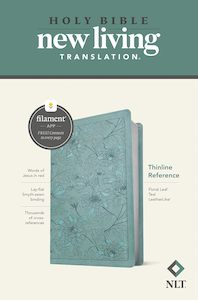 Nlt: NLT Thinline Reference Bible, Filament Enabled Teal