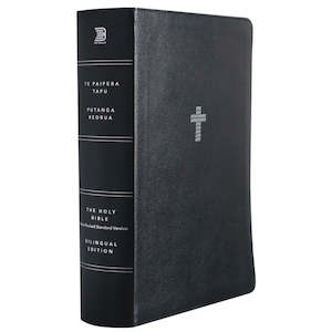 Maori: Maori / NRSV Bilingual Diglot Bonded Leather Black