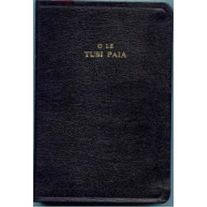 Samoan: Samoan (O Le Tusi Paia) Leather Old-V 057