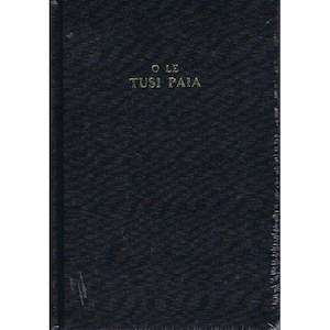 Samoan: Samoan Bible Old 1887 L/P (H/B)