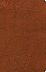Nasb: NASB  Thinline Bible Large Print Burnt Sienna Lth/Touch