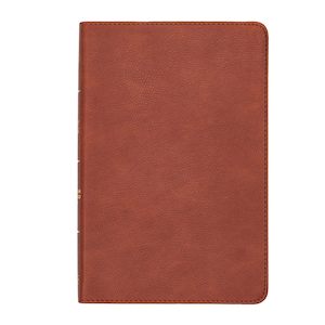 Csb: CSB Thinline Reference Bible, Burnt Sienna LeatherTouch, Red Letter, Presentatio