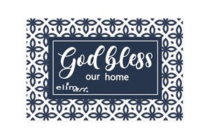 Gifts: Floor Mat - God Bless Our Home
