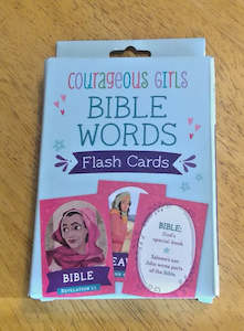Bible Words Flash Card Pack - Courageous Girls