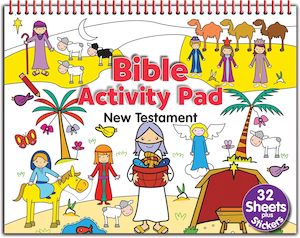 Kids: Bible Activity Pad: New Testament