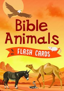 Kids: Bible Animals Flash Cards