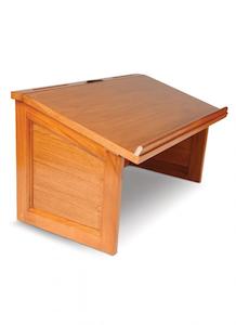 Lecterns: Lectern Tabletop Lt Mahogany 68.5X37X37Cm