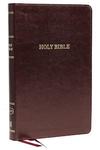 KJV Thinline Deluxe Reference Bible Red Letter Edition