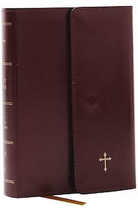 Kjv: KJV  Compact Ref Bible with Snap Closure Burgundy Lthflex