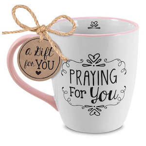 Mugs: Praying for You ceramic mug Numbers 6:24-25