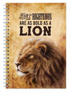 Journals: Journal Spiral - The Righteous are as Bold as a Lion