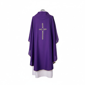 Albs And Gowns: Chasuble Purple - Italian