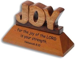 Mahogany Plaques: Desk Plaque Mahogany-Joy