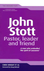 John Stott - Pastor Leader Friend