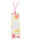 Bookmark Luxleather Pink Flowers - God is Our Refuge