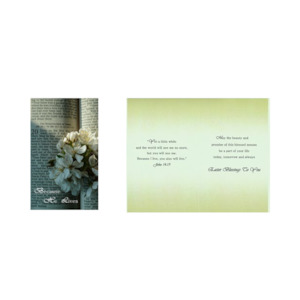 Easter Cards: Because He Lives - Easter Card