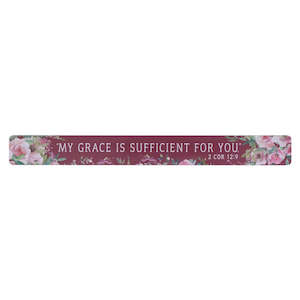 Magnetic Strip My Grace Is Sufficient For You Rosy