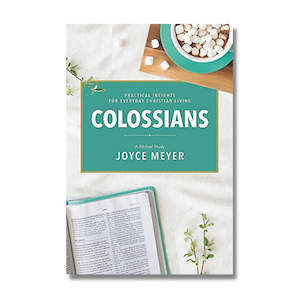 1 Get 2nd Half Price: Colossians A Biblical Study (H/B) - Joyce Meyer