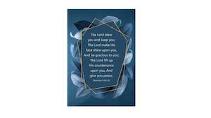 A4 Plaques: Picture Wood - Lord Bless... (A4)