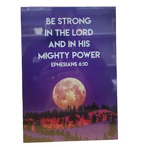 Picture Wood - Be Strong In ...(A4)
