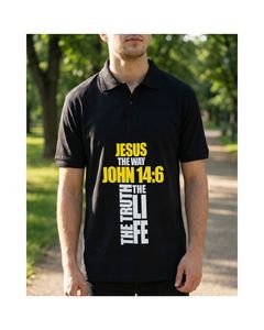 T Shirts Polos: Jesus The Way Polo T/Shirt