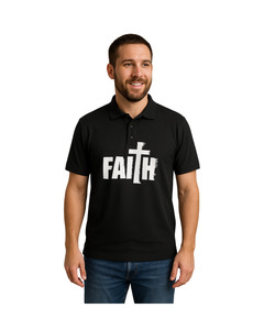 T Shirts Polos: Faith Polo T/Shirts