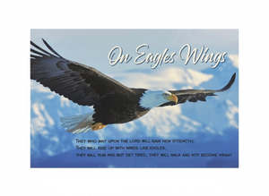 Wooden Plaques: Picture Wood - They Who Wait 33cm x 27cm