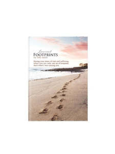 Footprints A5 Hardcover Journal