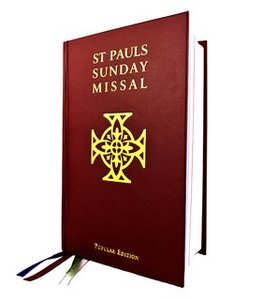 Service Books: Sunday Missal (St Pauls) Red Popular Edit (H/B)