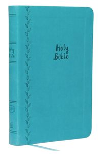 KJV Value Thinline Bible Large Print Teal Imitation Leather