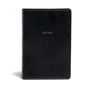 KJV Everyday Study Bible, Black Leathertouch: Black Letter, Study Notes, Illustr