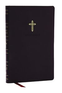 Kjv: KJV Holy Bible: Ultra Thinline, Black Leathersoft, Red Letter, Comfort Print