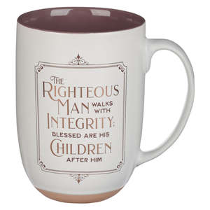 Mug Righteous Man Walks With Integrity