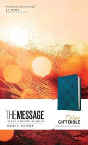 Message  Bible Deluxe Gift  Im/Lth Denim