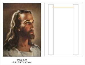 Picture Wood - Head Of Jesus (A3)