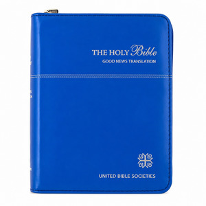 Gnb: Good News - Compact Imitation Leather with Zip Blue