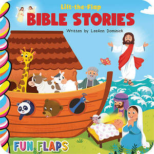 Activity And Colouring: Bible Stories Fun Flaps Board