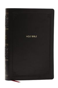 NKJV Giant Print Black Imt Leather