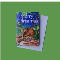 Products: Christopher kiwi australian adventure christmas card
