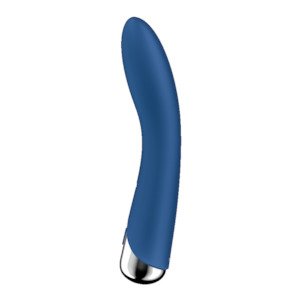 Satisfyer Spinning Vibe 1 Rechargeable Rotating Vibrator - Blue