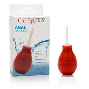 CalExotics: CalExotics Anal Douche - Red with Glow In The Dark Nozzle