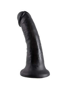 King Cock 6inch Cock - Black