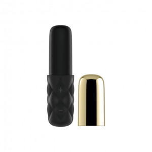 Female Sex Toys: Satisfyer Mini - Sparkling Darling - Black/Gold