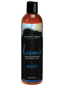 Intimate Earth: Intimate Earth Heaven Hazelnut Biscotti Massage Oil 240ml