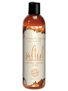 Intimate Earth: Intimate Earth Salted Caramel Natural Flavors Glide 60ml