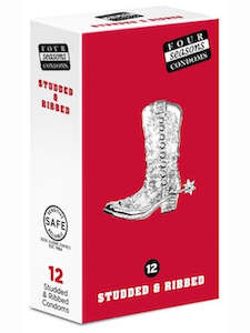 Four Seasons Studded And Ribbed - 12pk