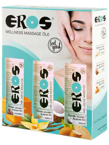 Eros: Eros Wellness Massage Oil 3 Pack