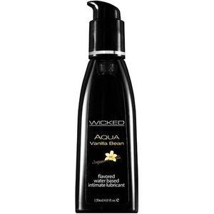 Wicked: Wicked AQUA VANILLA BEAN Flavoured Lube 120ml